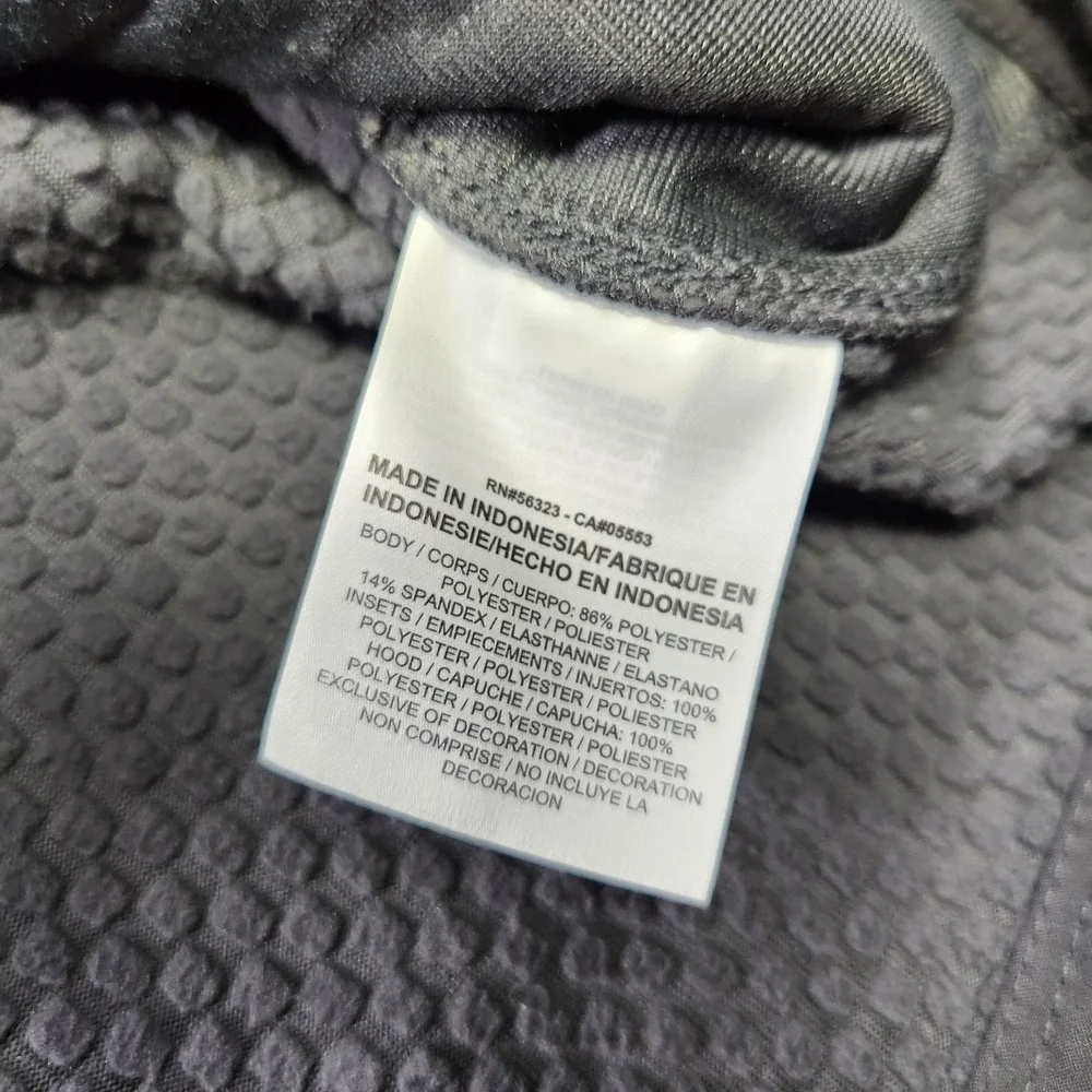 Nike Jacket Men Large Sphere Hybrid Woven Coat Grid Therma Fleece Lined Gray NEW